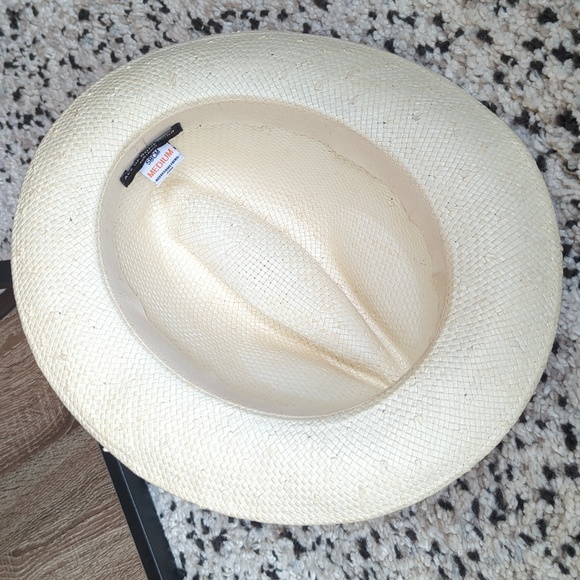 Straw Fedora Hat - Picture 5 of 6